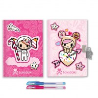 Tokidoki споменар сет со катанец и гел пенкала
